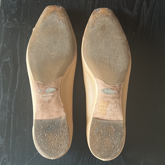 Sarah Flint Ballet Sachetto Flat size US 10 Color Sand Nappa - Picture 11 of 17
